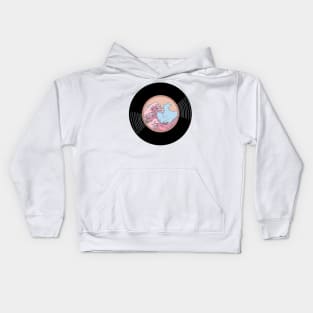 Vinyl - Ocean Waves Kids Hoodie